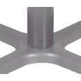 thumbnail image 3 of Via Cafe High 36" Square X-Base Table- Ash Grey/Grey, 3 of 4