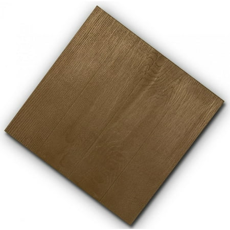 Vinyl Works Vers-A-Tile 16" x 16" Wood Grain Pool & Patio Vinyl Tiles - 4 Pack