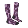 thumbnail image 4 of Lsque Snake And Flower Printed Crew Socks Men's Women's LightWeight Thin Casual Calf Socks ,Knee High Socks,Cotton Socks, 4 of 9