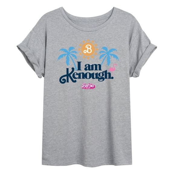 Barbie The Movie - I Am Kenough Palm Trees - Women's Oversized T-Shirt