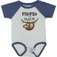 thumbnail image 3 of Inktastic Pawpaw Loves Me Cute Sloth and Baby Boys or Girls Baby Bodysuit, 3 of 5