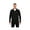 BLACK, variant on - North End 88187 - Radar Men'S Half-Zip Performance Long Sleeve Top