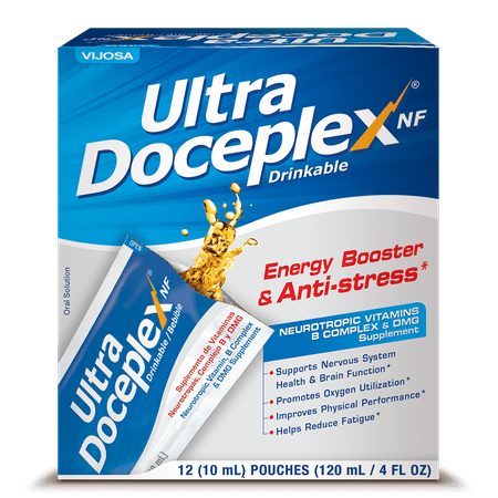 Ultradoceplex Drinkable Energy Booster 4 oz fl - Suplemento Multivitaminico