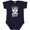 Navy Blue, variant on Inktastic I Love My Bearded Uncle Boys or Girls Baby Bodysuit