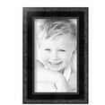 thumbnail image 2 of ArtToFrames 6" x 10" Black Engraved Edges Picture Frame, 6x10 inch Black Wood Poster Frame (WOM-4055), 5 Pack, 2 of 7