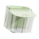 thumbnail image 1 of Organizador dividido de cosméticos, soporte para recipiente de almacenamiento de tocador de baño, caja dispensadora de almohadillas de maquillaje Fernando Organizador de maquillaje, 1 of 8