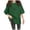 Dark Green, variant on Womens Oversized Cute Cat Graphic T-Shirt Retro Streetwear Casual Cotton Tops for Teen Girls Orange for Size L