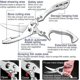 thumbnail image 3 of Upgrade Heavy Duty Stainless Steel Kitchen Scissors,multipurpose Ultra Sharp Utility Scissors, Professional Poultry Shears For Bone, Chicken, Meat, Fi, 3 of 5