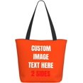 thumbnail image 1 of Custom Tote Bag With Logo Photo, Custom Bag, Personalized Shopping Bags Reusable Grocery Bags Bulk For Work Travel Gifts, 1 of 8