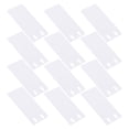 thumbnail image 1 of SHOWERORO 50Pcs Waterproof PVC Cable Identification Tags White Wire Number Labels for Cable Tags, 1 of 8