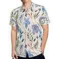 thumbnail image 4 of High Quality Hawaiian Shirts for Men Short Sleeve Aloha Beach Shirt Floral Summer Casual Button Down Shirts Blouses MF5TEV, 4 of 7