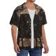 thumbnail image 2 of Fotbe Starry Night Black Sheep Camisa Estampada de Manga Corta para Hombre, Casual de Verano, Estilo Playero, Sin Arrugas-Large, 2 of 5
