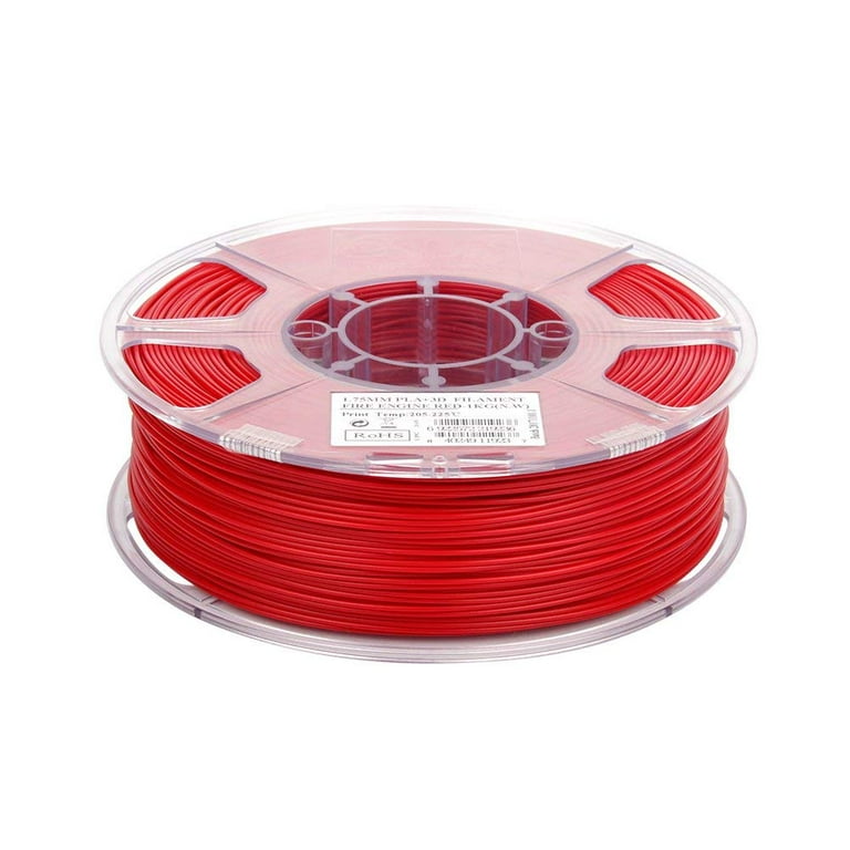 eSUN 1.75mm Fire Engine Red PLA PRO (PLA+) 3D Printer Filament 1KG Spool  (2.2lbs), Fire Engine Red 
