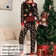 thumbnail image 4 of Pijamas navideños a juego para toda la familia TIMIFIS, pijamas de algodón para mujer, ropa de dormir para hombre, pijamas de manga larga para familia, parejas - Baby Days, 4 of 5