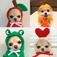 thumbnail image 4 of Walbest Fruit Dog Hoodie Clothes,Cute Dog Costume Warm Dog Sweater Cold Weather Sweatshirt Pet Coat for Puppy Small Medium Dogs Cats (Orange, M), 4 of 6