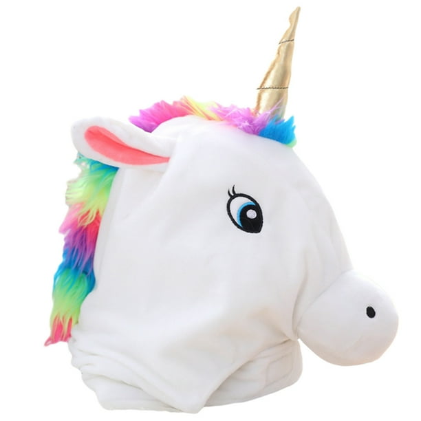 1 tocado cómodo y moderno de unicornio, accesorio para fotos, juguete para niños (blanco)