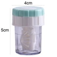 thumbnail image 3 of ruhuadgb 1Set Contact Lenses Applicator With 1Pc  Contact Lenses Cleaner ,Design Reusable Portable Plastic Contact Lenses Remove Tweezers Eyewear Accessories-Green, 3 of 7