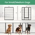 thumbnail image 4 of Parque infantil para perros Simple Deluxe, 40 cm de altura, 16 paneles, antioxidante, 4 of 7