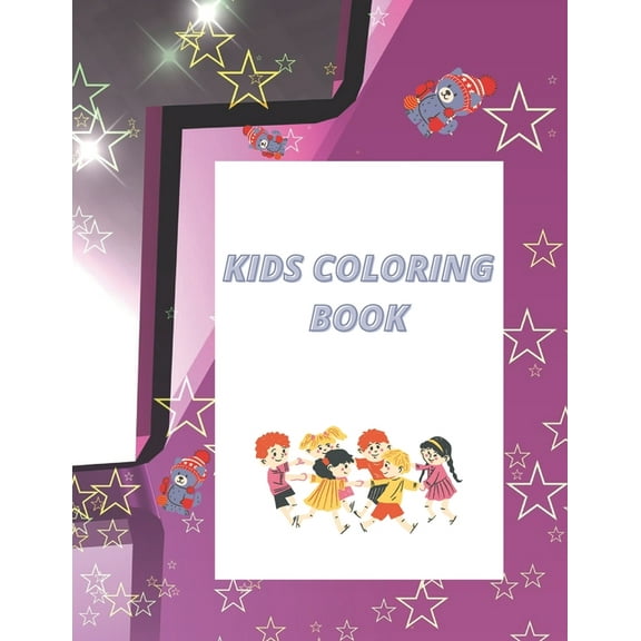 Kids coloring book: coloring book for kids ages 4-8 100 pages (Paperback)