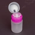 thumbnail image 3 of Windfall Push Down Empty Lockable Pump Dispenser Bottle for Nail Polish and Makeup Remover,60ml Empty Pump Dispenser Clear Nail Polish Makeup Remover Bottle Container, 3 of 3