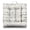 White-160, variant on Bohemian Style Tatami Cushion 22x22 Inch Square Meditation Pillow, Geometric Print, Lightweight & Portable