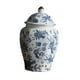 thumbnail image 4 of Jarrón de flores, tarro de jengibre con tapa, almacenamiento, maceta de estilo Oriental, tarro de , tarro de té, 4 of 9