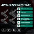 thumbnail image 3 of Applicable to Tpms Tire Pressure Sensor For Peugeot 3008 2008 207 208, 3 of 6