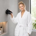thumbnail image 4 of Adjustable Shower Head Holder, Universal Wall Mount Bracket for Handheld Shower Head, Strong Adhesive Shower Wand Holder, No Drilling Bathroom Accessories, 1Pack Black, 4 of 6