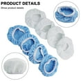 thumbnail image 4 of Microfiber Polish Pads, 8X 150Mm, Secure Tie On Band, Excellent Finish, Car Polisher Bonnets Suitable for Blue/White by Coconut Ok, 4 of 10