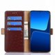 thumbnail image 3 of Funda de poliuretano con textura de avestruz para Xiaomi Redmi K60e, color azul, 3 of 5
