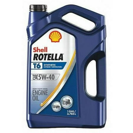 Rotella Motor Oil, 5W-40, Synthetic, 1 Gal.