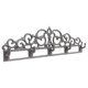 thumbnail image 1 of Perchero, soporte para llaves de pared, resistente, de fácil instalación, de metal decorativo con 5 ganchos, perchero para sombreros y perchero para, 1 of 8