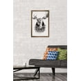 thumbnail image 2 of Moose - Trees Wall Poster, 14.725" x 22.375", Framed, 2 of 3