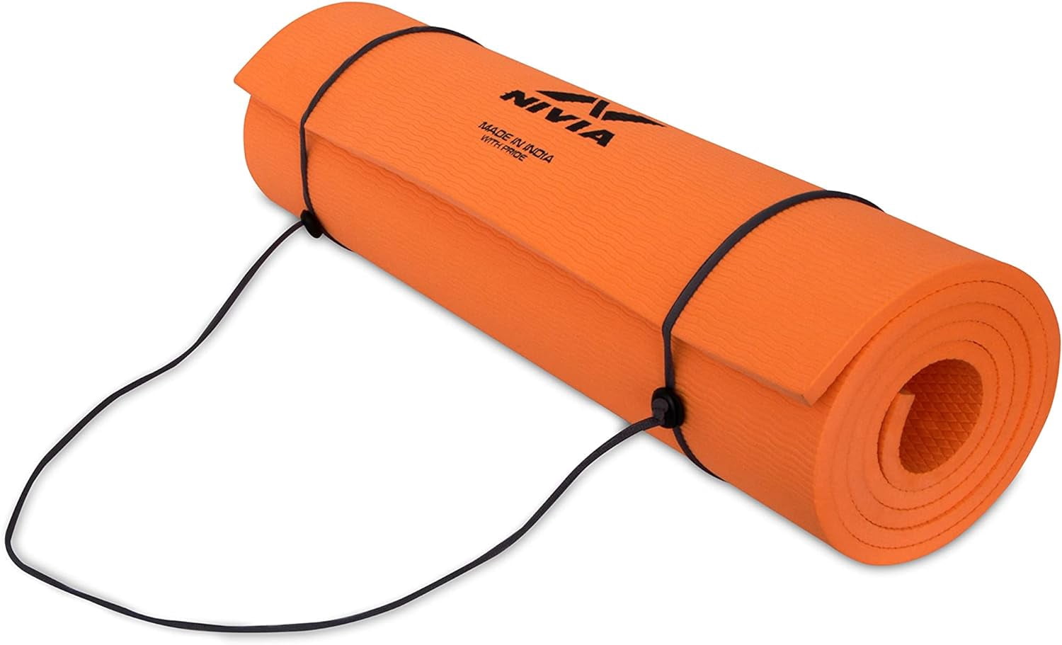 Nivia 1453OR 8 mm Anti-Skid Yoga Mat - Orange