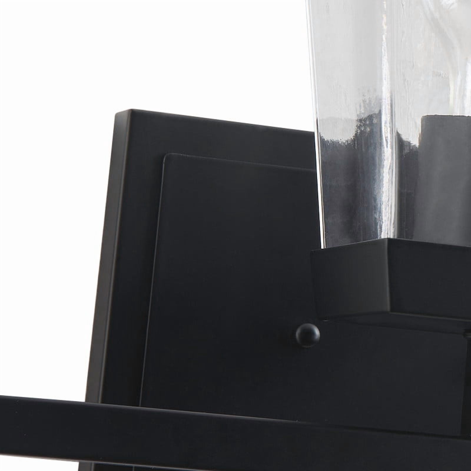 Aiwen 22.05" Light Fixtures for Bathroom above Mirror - Matte Black Vanity Lights for Dining Room, Hallway