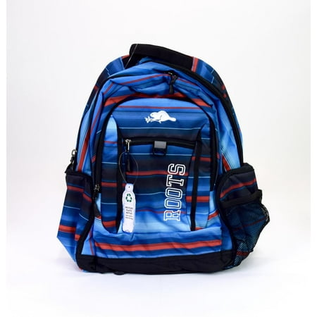 roots blue backpack