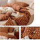 thumbnail image 4 of Funda Nórdica Reina Floral Juegos de cama - Calabaza Jersey de punto de algodón de flores, 4 of 7