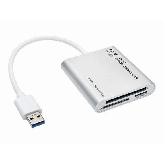 Tripp Lite USB 3.0 Memory Card Reader for CF/SD/TF Cards