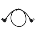 thumbnail image 3 of USB3.0 Cable de datos de conversión de codo de ángulo izquierdo macho a ángulo izquierdo de 90 grados 50 cm, 3 of 8