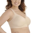thumbnail image 2 of Vanity Fair Womens Sports Full Figure Wirefree Bra, 36D, Damask Neutral, 2 of 2