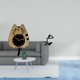 thumbnail image 2 of Reloj De Pared Con Forma De Gato Pensante, Escultura Moderna Y Abstracta, Adorno Para Cocina, Oficina, Estante, Escritorio, Decoración Del Hogar, Regalo De Inauguración, 2 of 8