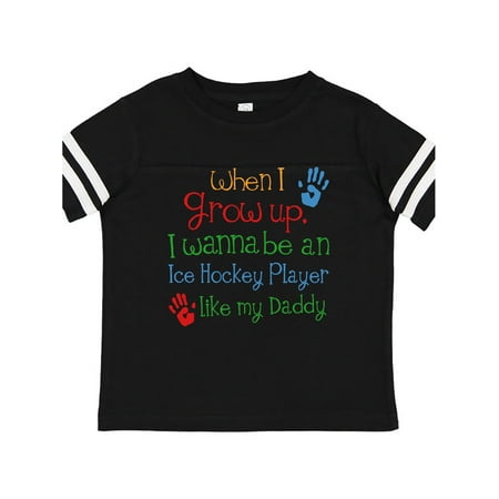 Ice Hockey Player like Daddy Toddler T-Shirt