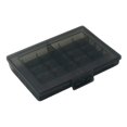 thumbnail image 2 of Miulika Battery Storage Case Holds 10 AA/AAA Batteries Dustproof Practical Black, 2 of 9
