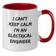 thumbnail image 2 of Funny Electrical Engineer Gifts - I'm An Electrical Engineer Mug, Two Tone Coffee Mug for Electrical Engineers Men, Christmas Unique Gifts, 2 of 4