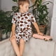 thumbnail image 4 of Fotbe Football Pijama Estampada de 2 Piezas para Niños – Ropa de Dormir de Manga Corta Cómoda para Niños y Niñas, Camiseta y Shorts de Algodón-Medium, 4 of 6