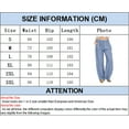 thumbnail image 2 of Women Cotton Linen Pants Summer and Autumn Solid High Waist Wide-Leg Trousers Female Loose Hemp Casual Breathable Sports Pants, 2 of 2