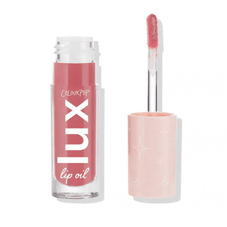 ColourPop Lux Lip Oil - Hydrating, Sheer Tinted Lip Oil Formulated with Antioxidant-Rich Chamomile Extract & Calendula Oil - Non-Greasy, Nourishing Pink Lip Oil - Bengal (0.16 oz)