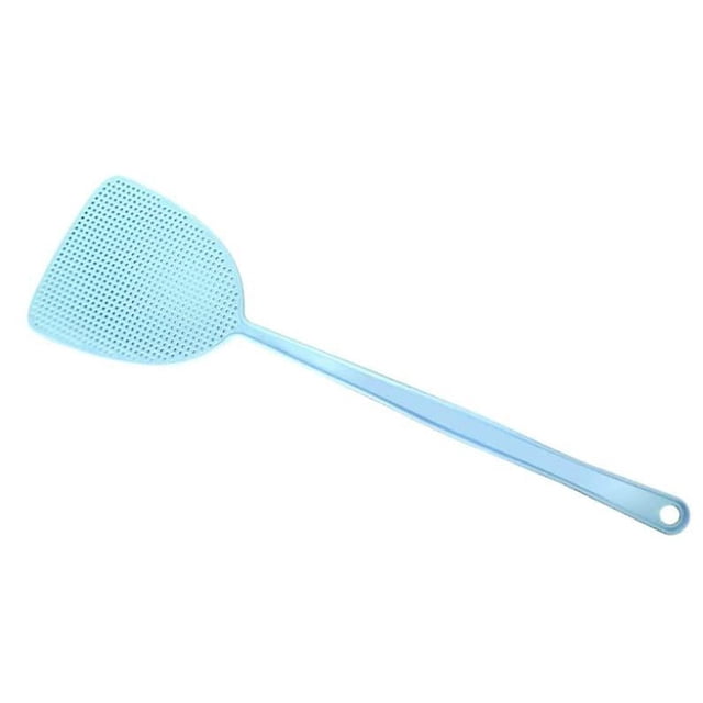 Mosquito Repellent, Fly Swatters Plastic 17.5'' Long Handle Fly Swatter Strong Flexible Durable Grid Plastic Fly Swatter for Indoor Outdoor Classroom 3 Colors, Mosquito Control
