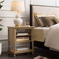 thumbnail image 2 of Leick Home Favorite Finds Table de Nuit avec Chargement CA/USB Supérieur en Sable Désertique, 2 of 9