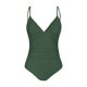 thumbnail image 3 of WILLBEST Traje de Baño Mujer 2 Piezas Traje de Baño Bikini de Color Sólido para Mujer con Tirantes Ajustables y Diseño de Espalda Abierta Traje de Baño de Playa Elegante para Verano, 3 of 4